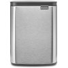 Brabantia Bo Affaldsspand Fingerprint Proof 7 L, Matt Steel