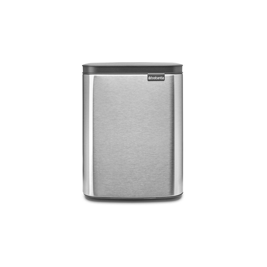 Brabantia Bo Affaldsspand Fingerprint Proof 7 L, Matt Steel