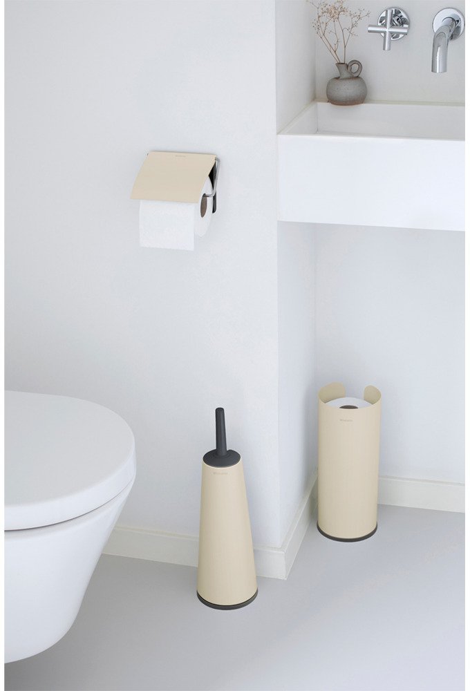 Brabantia ReNew Toilettilbehrsst 3 Dele, Soft Beige