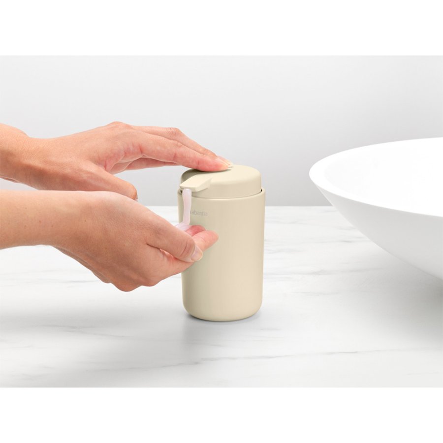 Brabantia ReNew Bathroom Sbedispenser, Soft Beige