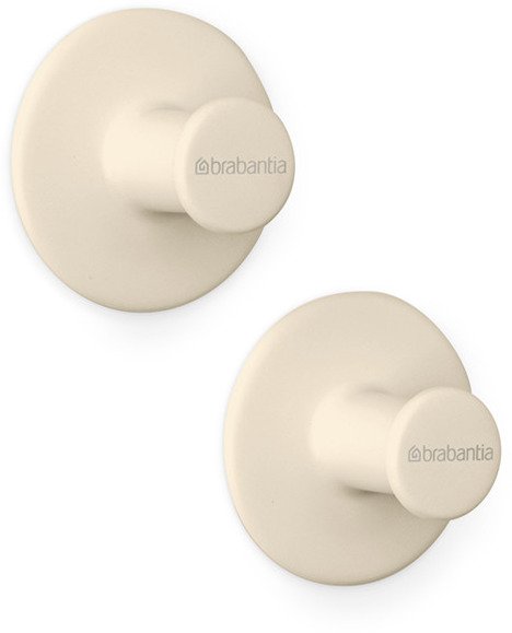 Brabantia ReNew Bathroom Hndkldekrog 2 stk. 4,8 cm, Soft Beige