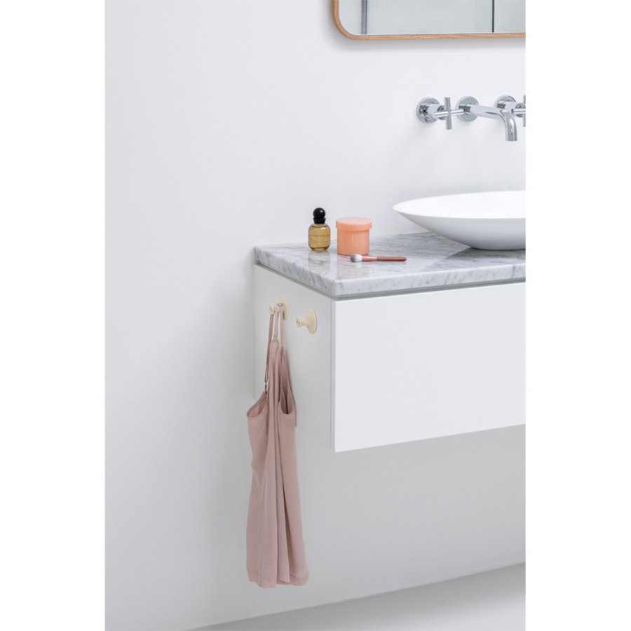 Brabantia ReNew Bathroom Hndkldekrog 2 stk. 4,8 cm, Soft Beige