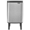 Brabantia Bo Hi Affaldsspand Fingerprint Proof 4 L, Matt Steel