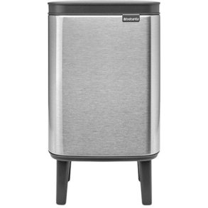 Brabantia Bo Hi Affaldsspand Fingerprint Proof 4 L, Matt Steel