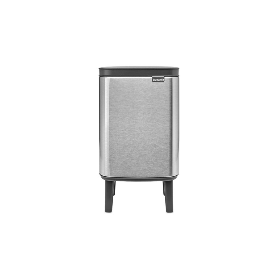 Brabantia Bo Hi Affaldsspand Fingerprint Proof 4 L, Matt Steel