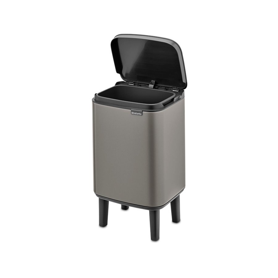 Brabantia Bo Hi Affaldsspand 4 L, Platinum