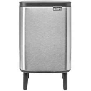 Brabantia Bo Hi Affaldsspand Fingerprint Proof 7 L, Matt Steel