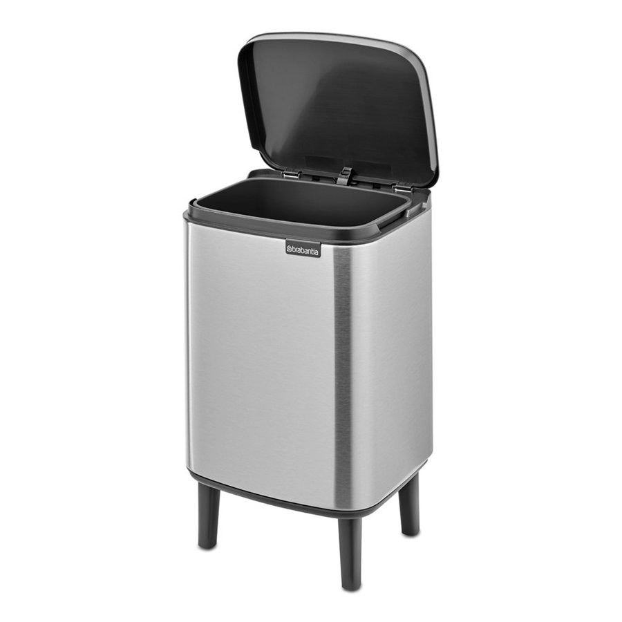 Brabantia Bo Hi Affaldsspand Fingerprint Proof 7 L, Matt Steel