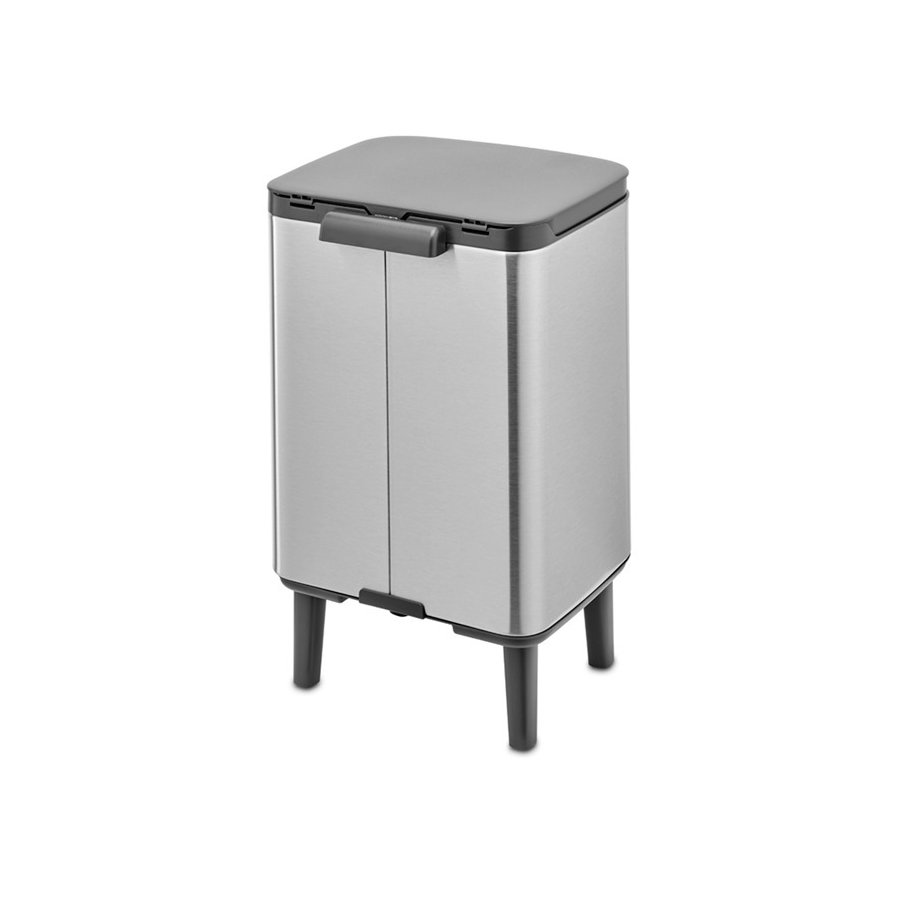 Brabantia Bo Hi Affaldsspand Fingerprint Proof 7 L, Matt Steel