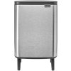 Brabantia Bo Hi Affaldsspand Fingerprint Proof 12 L, Matt Steel