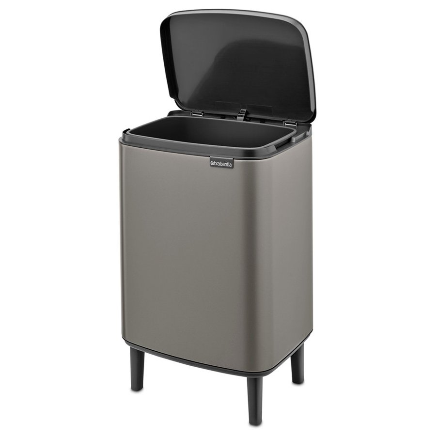 Brabantia Bo Hi Affaldsspand 12 L, Platinum