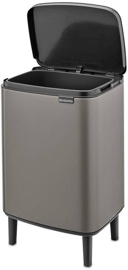 Brabantia Bo Hi Affaldsspand 12 L, Platinum