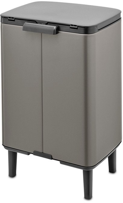 Brabantia Bo Hi Affaldsspand 12 L, Platinum