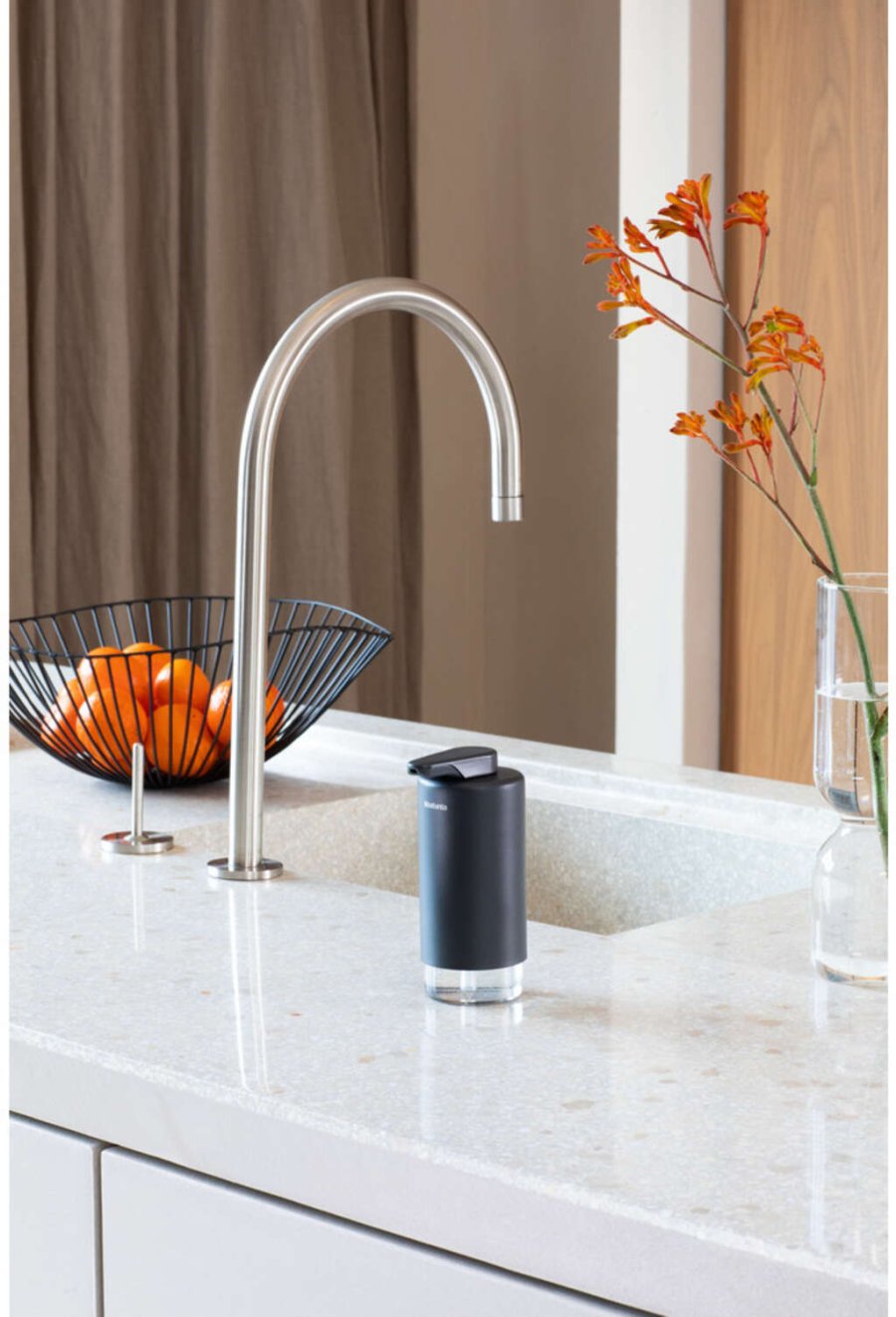 Brabantia SinkStyle Sbepumpe, Mineral Infinite Grey