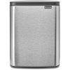 Brabantia Bo Affaldsspand Fingerprint Proof 12 L, Matt Steel