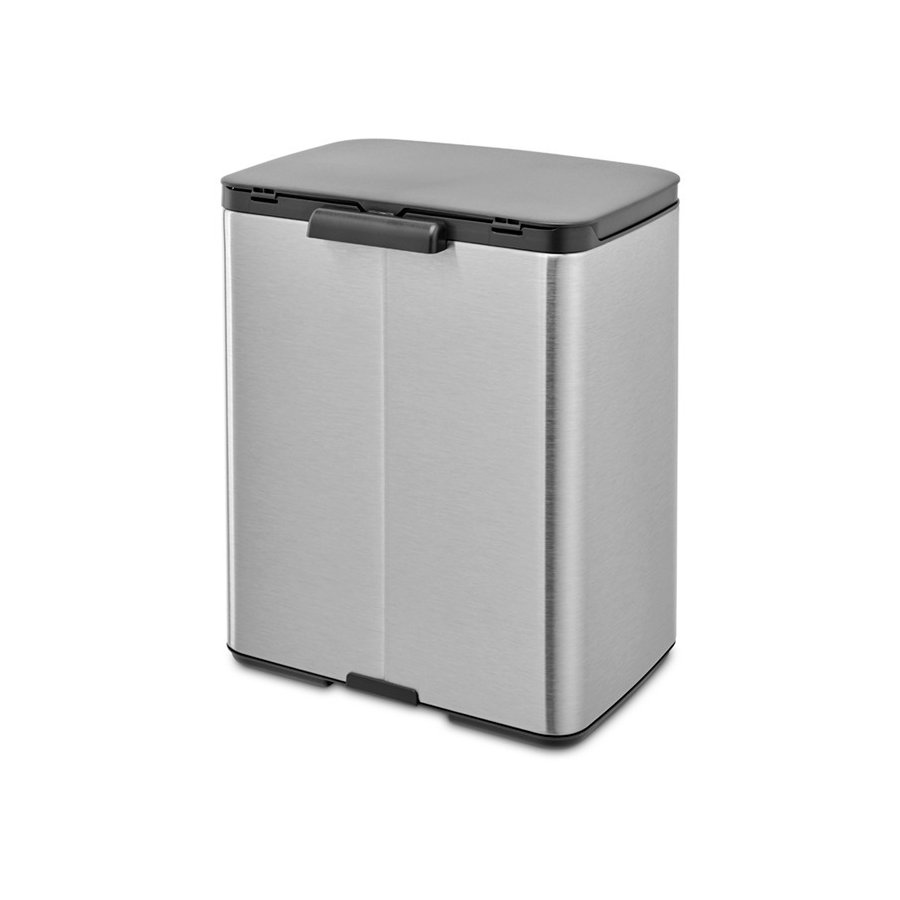 Brabantia Bo Affaldsspand Fingerprint Proof 12 L, Matt Steel