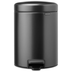 Brabantia NewIcon Pedalspand 5 L, Confident Grey