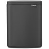 Brabantia Bo Affaldsspand 12 L, Mineral Infinite Grey