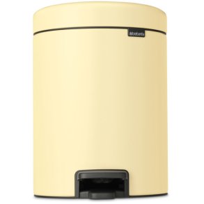 Brabantia NewIcon Pedalspand 5 L, Mellow Yellow