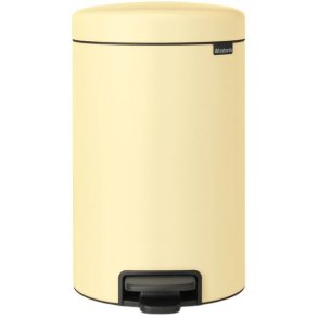 Brabantia NewIcon Pedalspand 12 L, Mellow Yellow