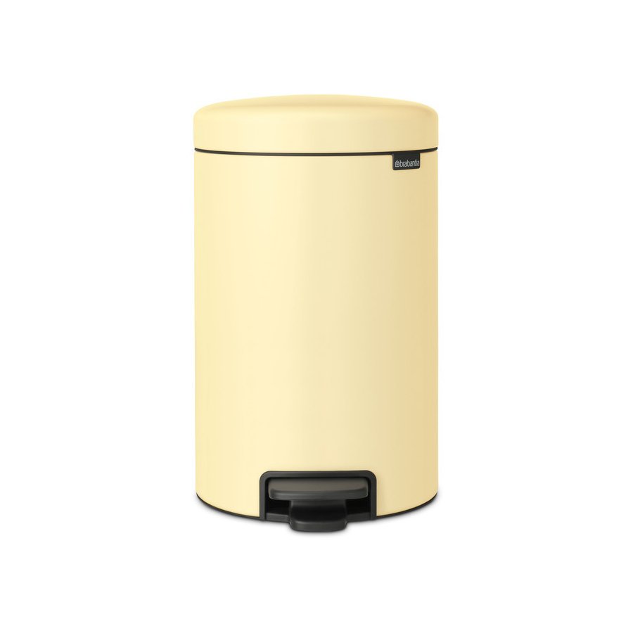 Brabantia Newicon Pedalspand 12 L, Mellow Yellow