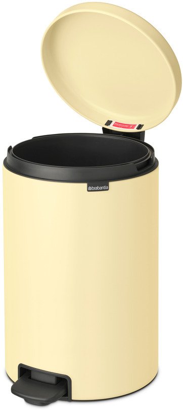 Brabantia Newicon Pedalspand 20 L, Mellow Yellow