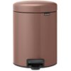 Brabantia Newicon Pedalspand 5 L, Satin Taupe