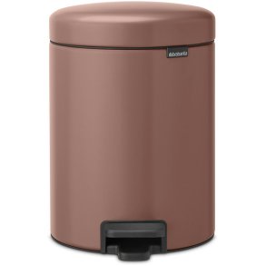 Brabantia NewIcon Pedalspand 5 L, Satin Taupe