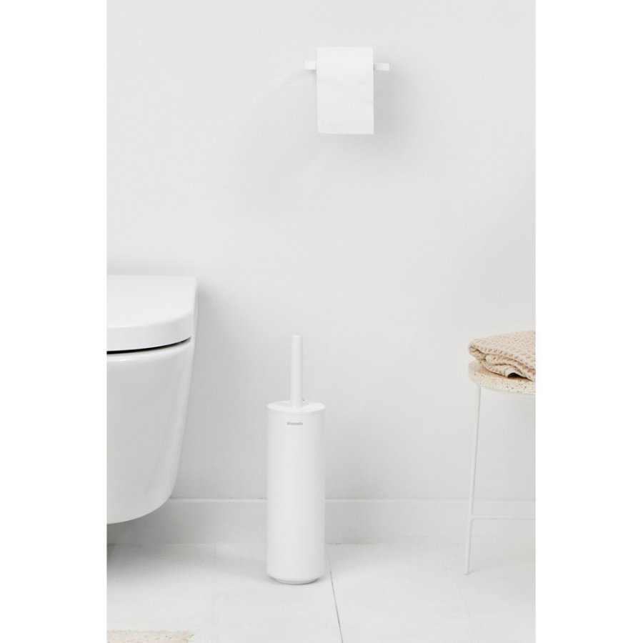 Brabantia Mindset Toiletbrste m. Holder, Mineral Fresh White