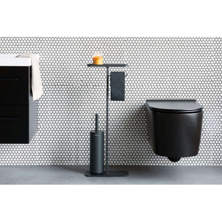 Brabantia Mindset Toilet Butler, Mineral Infinite Grey