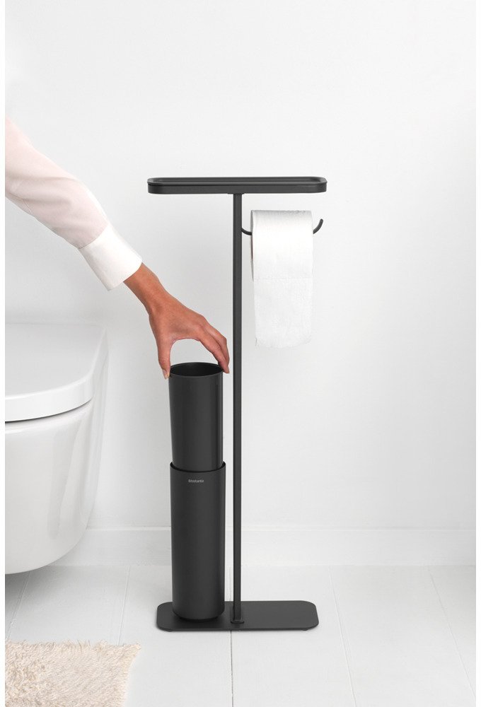 Brabantia Mindset Toilet Butler, Mineral Infinite Grey