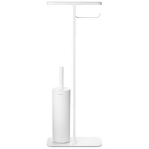 Brabantia Mindset Toilet Butler, Mineral Fresh White