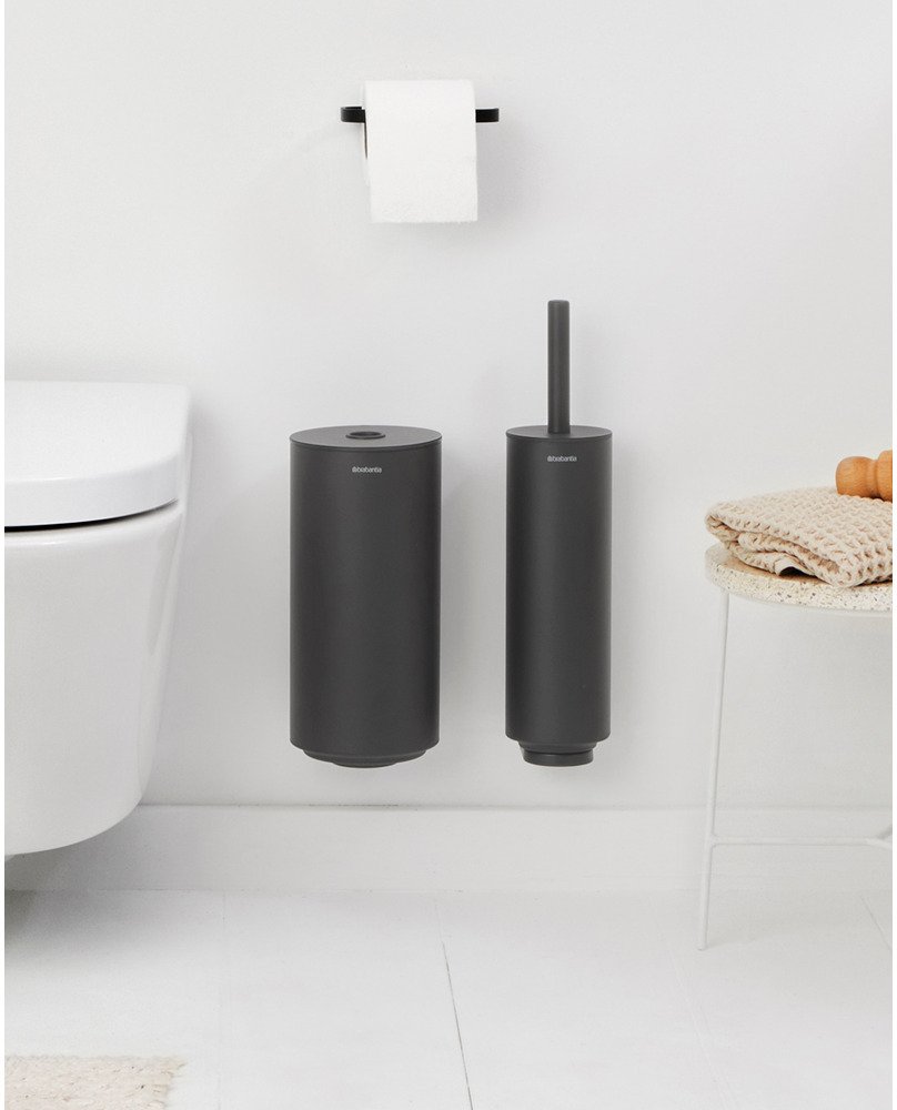 Brabantia Mindset Toilettilbehrsst 3 Dele, Mineral Infinite Grey