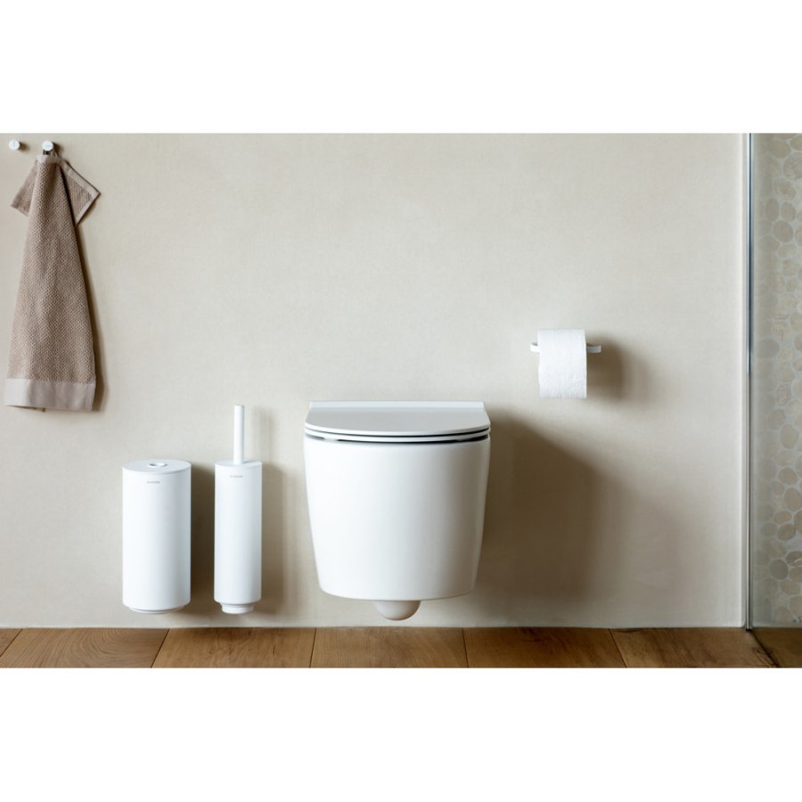 Brabantia Mindset Toilettilbehrsst 3 Dele, Mineral Fresh White