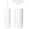 Brabantia Mindset Toilettilbehrsst 3 Dele, Mineral Fresh White