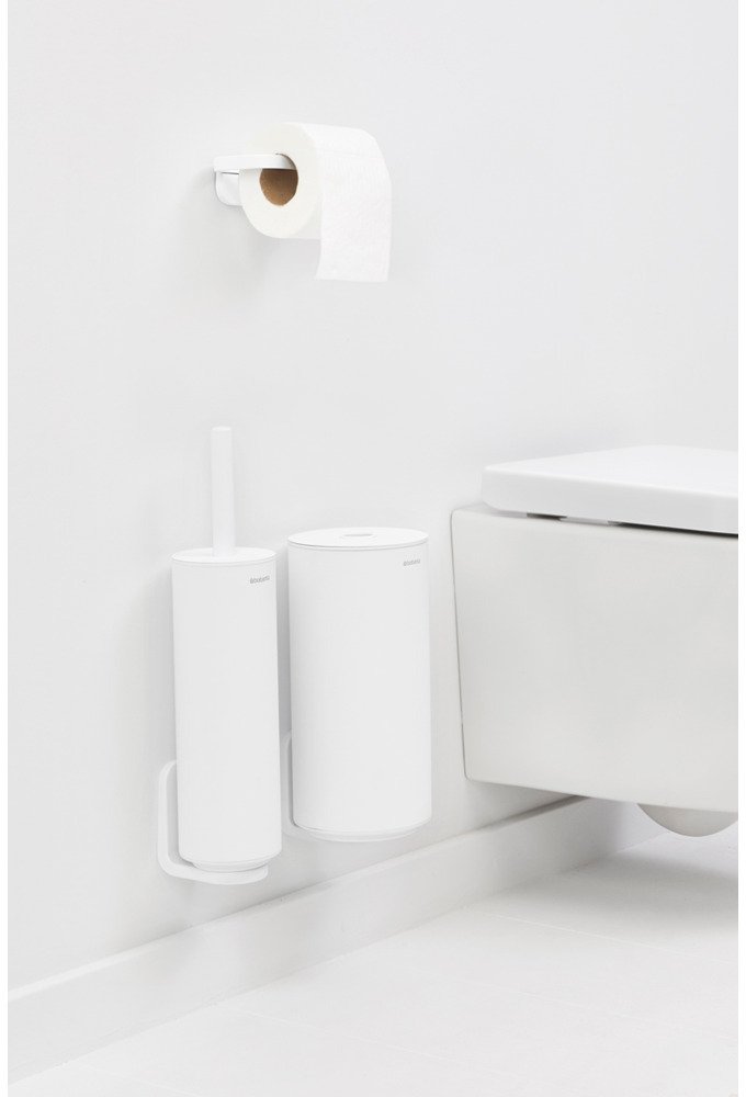 Brabantia Mindset Toilettilbehrsst 3 Dele, Mineral Fresh White