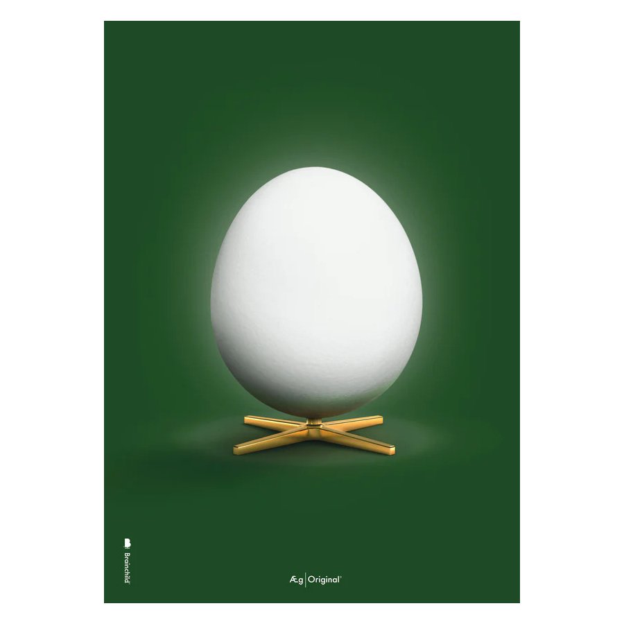 Brainchild The Egg Poster A5, Grün