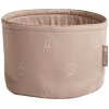 Brainchild Brotkorb, 20 cm, Beige mit weier Stickerei