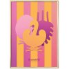 Brainchild Design Ikonen Poster 70x100 cm, Rosa