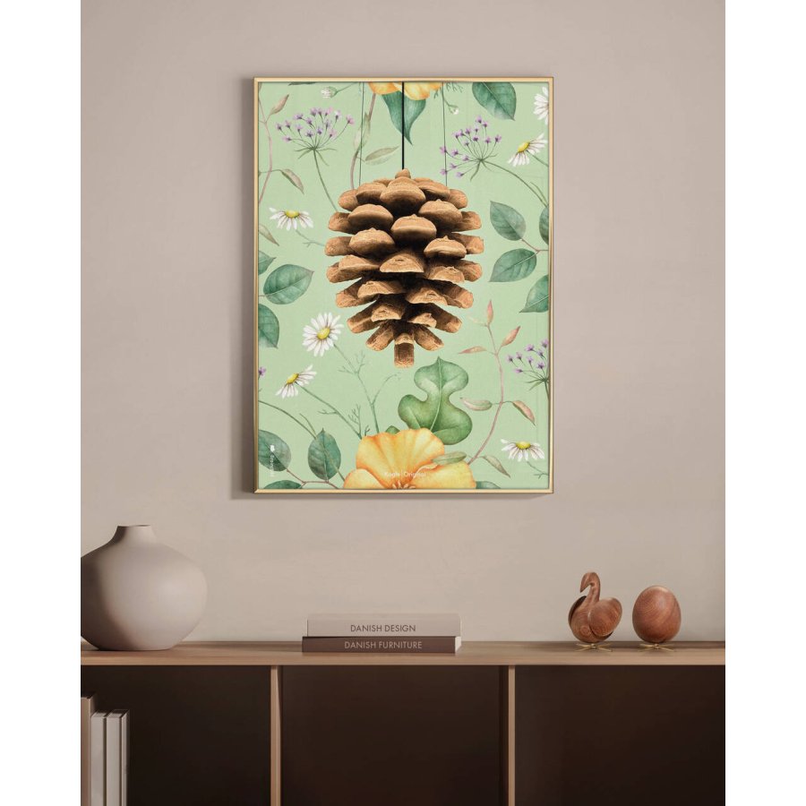 Brainchild Flora Koglen Plakat 50x70 cm, Grn