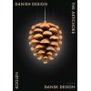 Brainchild Danish Design Koglen Plakat A5, Sort