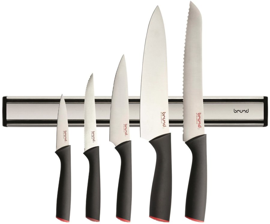Brund EasyCut 6 dele knivmagnet st