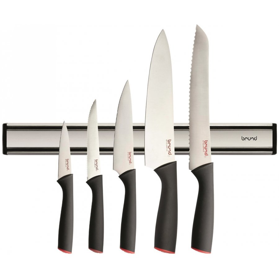 Brund EasyCut 6 dele knivmagnet st