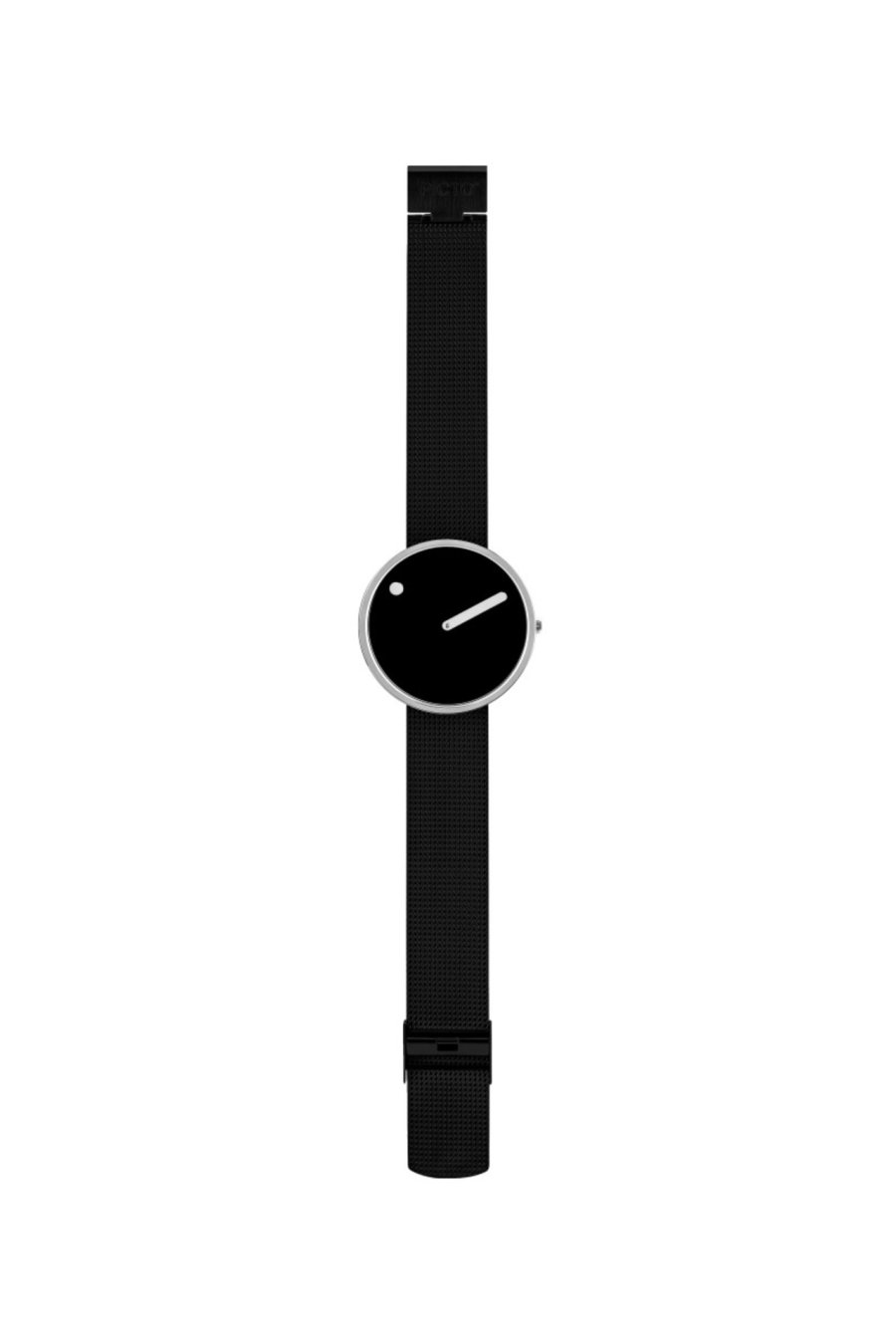 Picto Armbndsur 40mm Sort Lnke, Stl/Sort