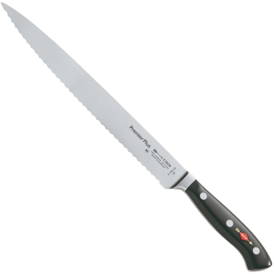 F. Dick Premier Plus Tranchiermesser mit WelligSchliff 26 cm