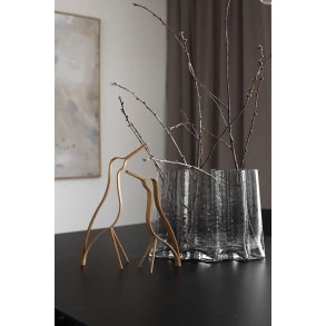 Cooee Design Woody Fugl 25 cm, Sortbejdset Eg