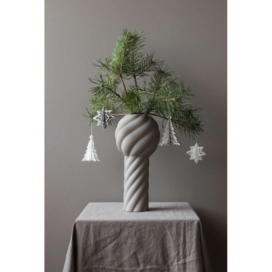 Cooee Design Weihnachtsbaum H10 cm, Wei