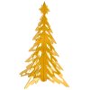 Cooee Design Weihnachtsbaum H15 cm, Messing