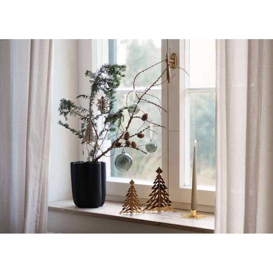 Cooee Design Weihnachtsbaum H20 cm, Messing