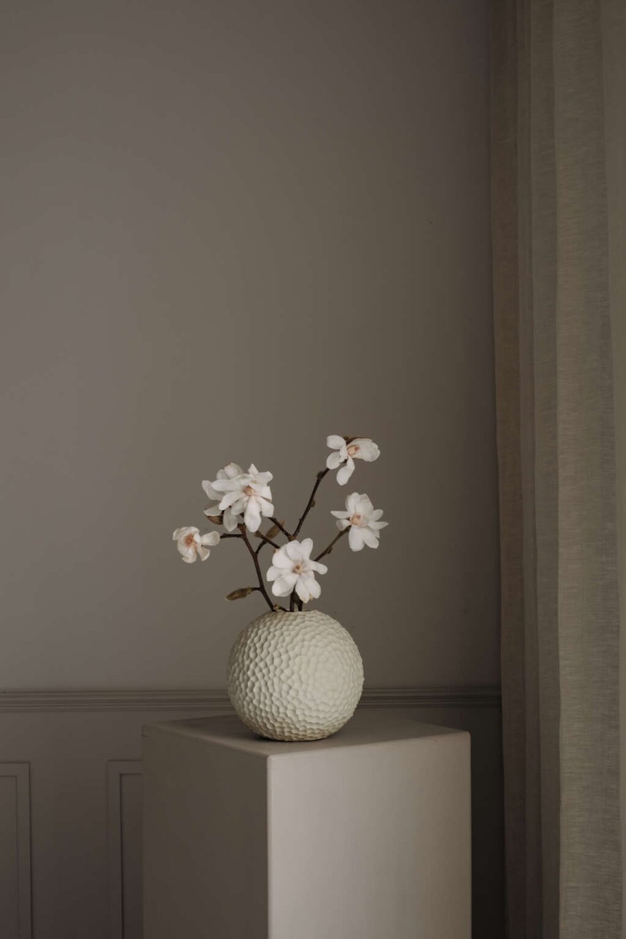 Cooee Design Kaia Vase H15 cm, Linen